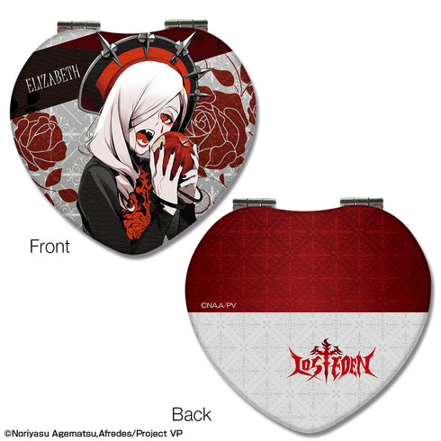 『ヴィジュアルプリズン』ハート型コンパクトミラー デザイン07(ヴーヴ・エリザベス)